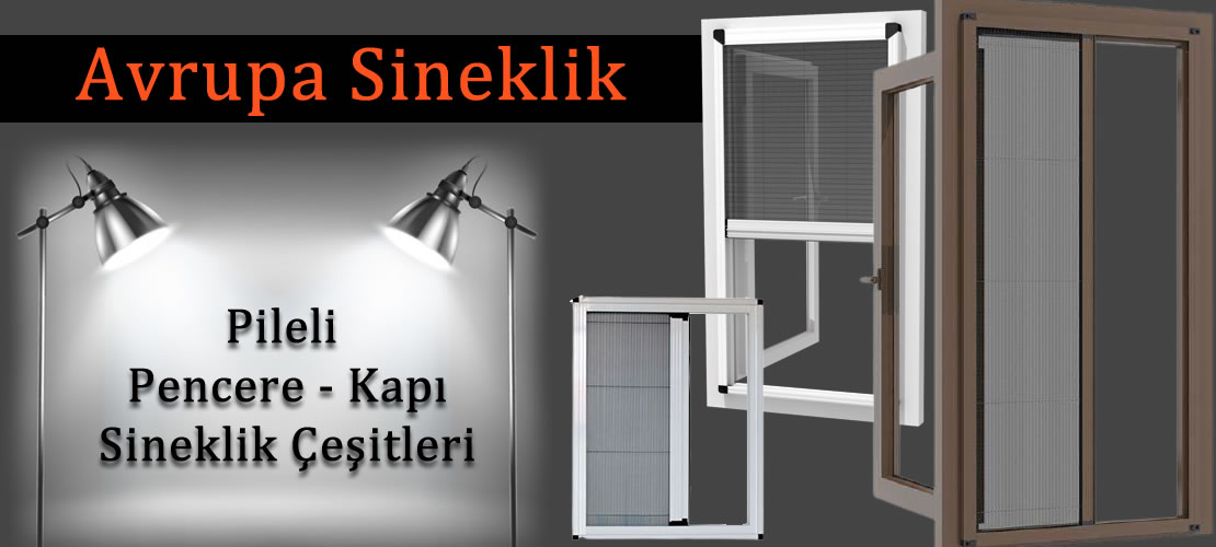 Pileli sineklik modelleri İstanbul