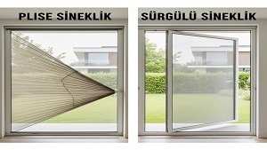 Plise sineklik mi Sürgülü Sineklik mi ?