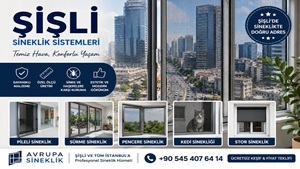 Şişli Sineklik- Güvenilir Sineklik Firması
