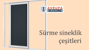 Tek kanat sürme sineklik